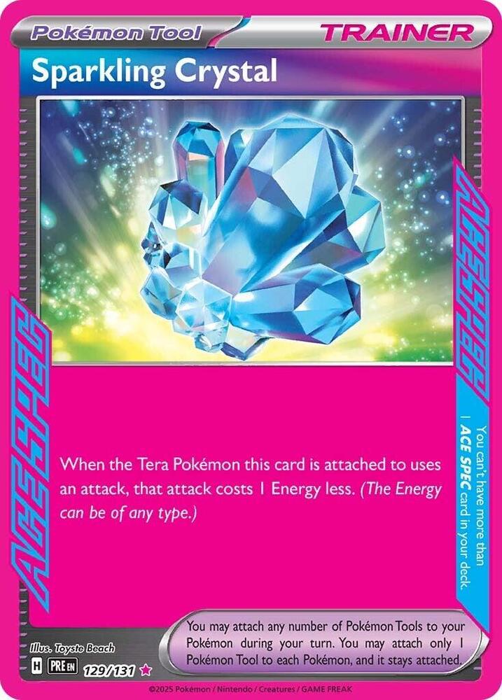 Sparkling Crystal 129/131 Ace Spec