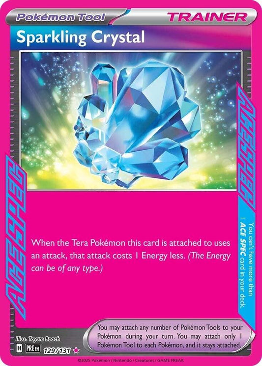 Sparkling Crystal 129/131 Ace Spec