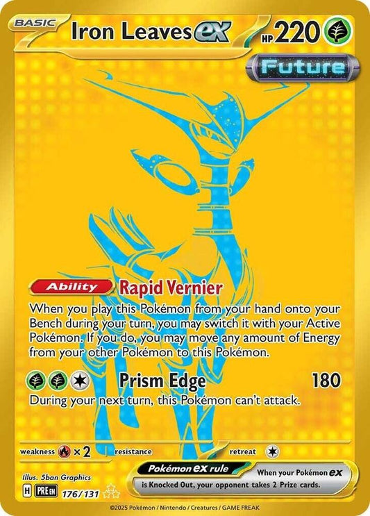 Iron Leaves ex - Holofoil - 176/131