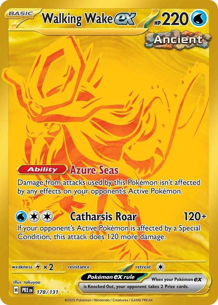 Walking Wake ex - Holofoil - 178/131