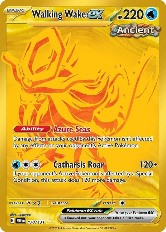 Walking Wake ex - Holofoil - 178/131