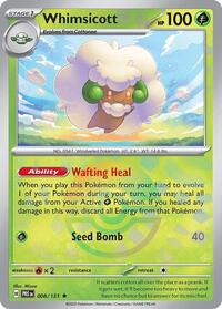 Whimsicott (Poke Ball Pattern) - 008/131