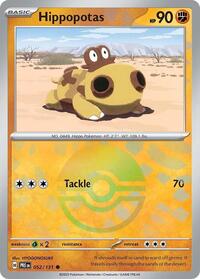 Hippopotas (Poke Ball Pattern) - 052/131