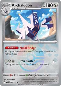 Archaludon (Poke Ball Pattern) - Reverse Holofoil - 070/131