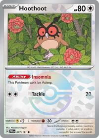 Hoothoot (Poke Ball Pattern) - 077/131