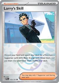 Larry's Skill (Poke Ball Pattern) - 115/131