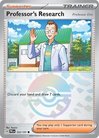 Professor's Research [Professor Elm] (Poke Ball Pattern) - 123/131