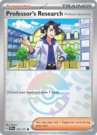 Professor's Research [Professor Sycamore] (Poke Ball Pattern) - 125/131