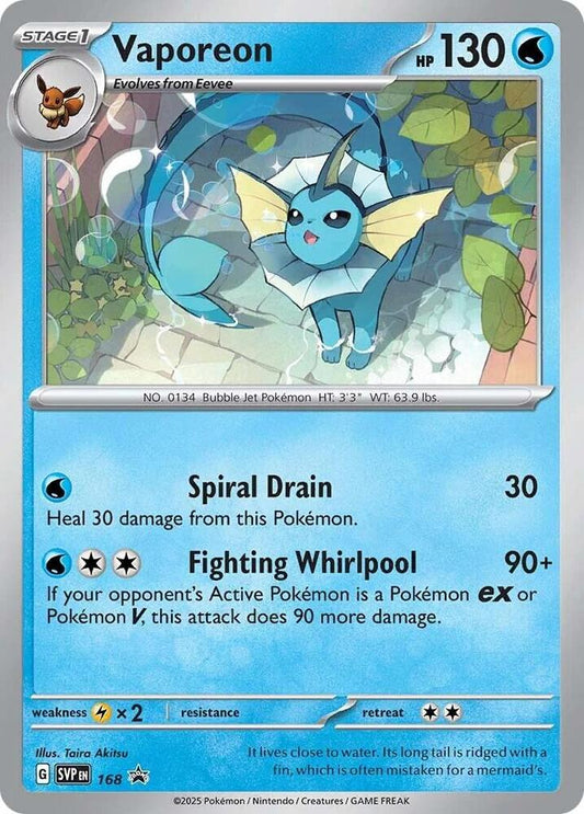 Vaporeon - 168 - SVP Promo