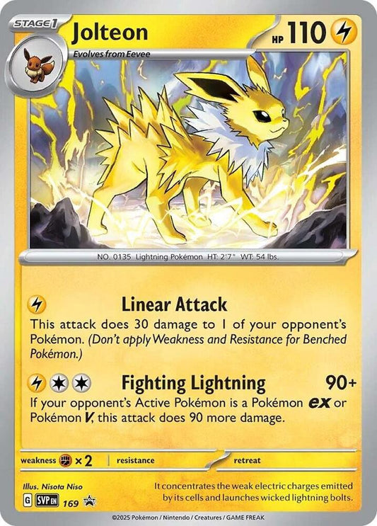 Jolteon - 169 - SVP Promo