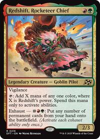 Redshift, Rocketeer Chief - Non-Foil - 0218