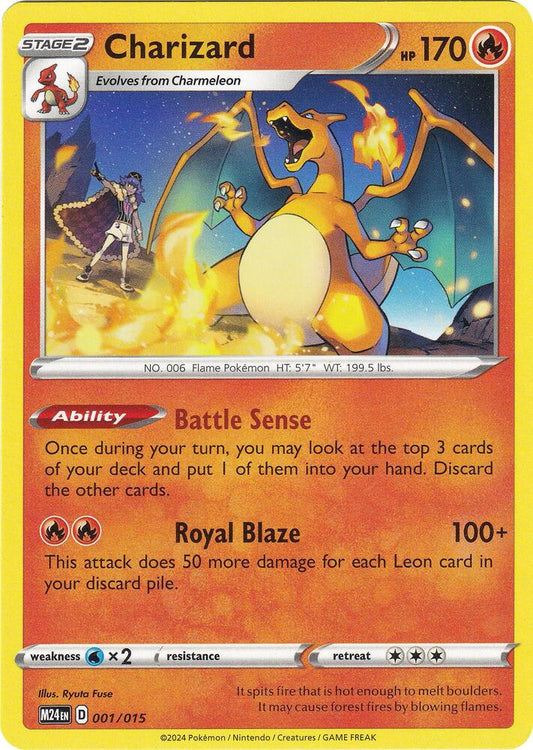 Charizard - Nonfoil - 001/015