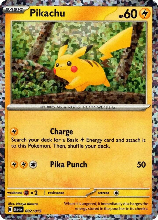 Pikachu - Promo - Foil - 002/015