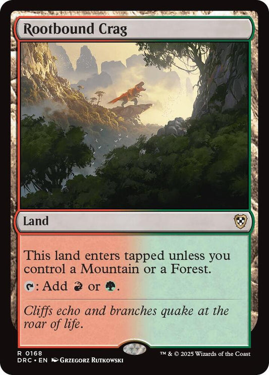 Rootbound Crag - Rare - 00168 - DRC EN