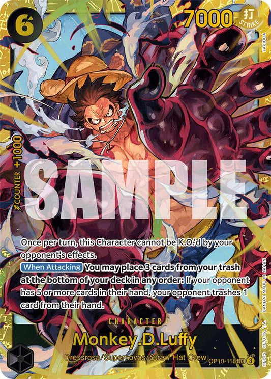 Monkey.D.Luffy - SEC - OP10-118