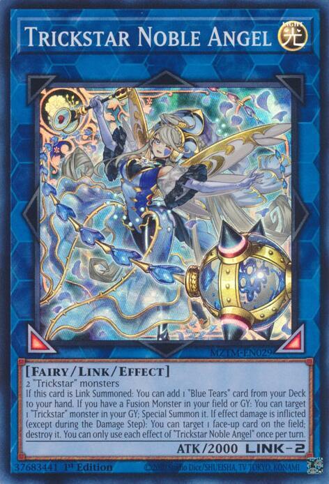 Trickstar Noble Angel - Super Rare = 1st Edition - MZTM-EN029
