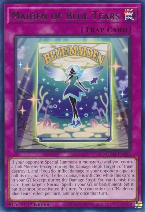 Maiden of Blue Tears - Rare - 1st Edition - MZTM-EN031