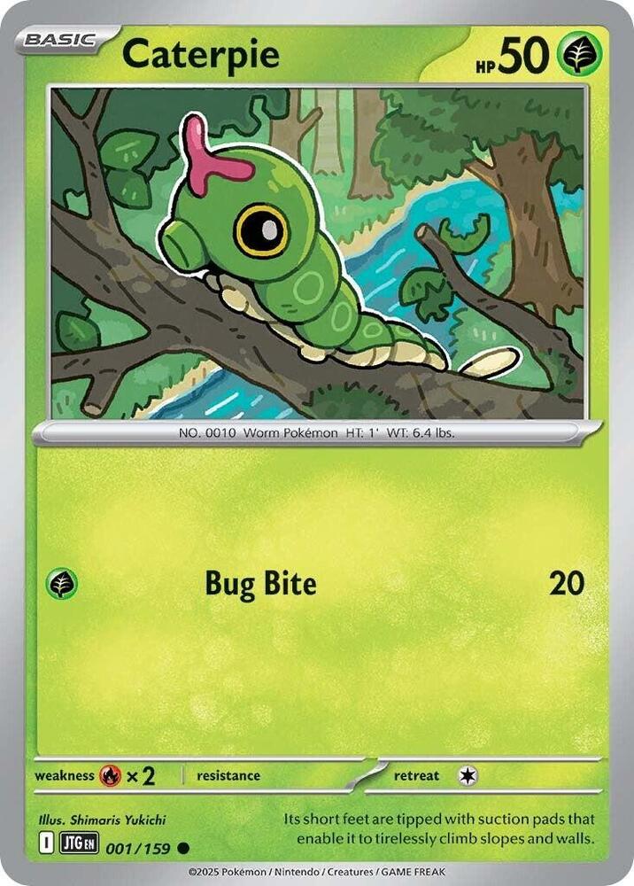 Caterpie - Reverse Holofoil - 001/159