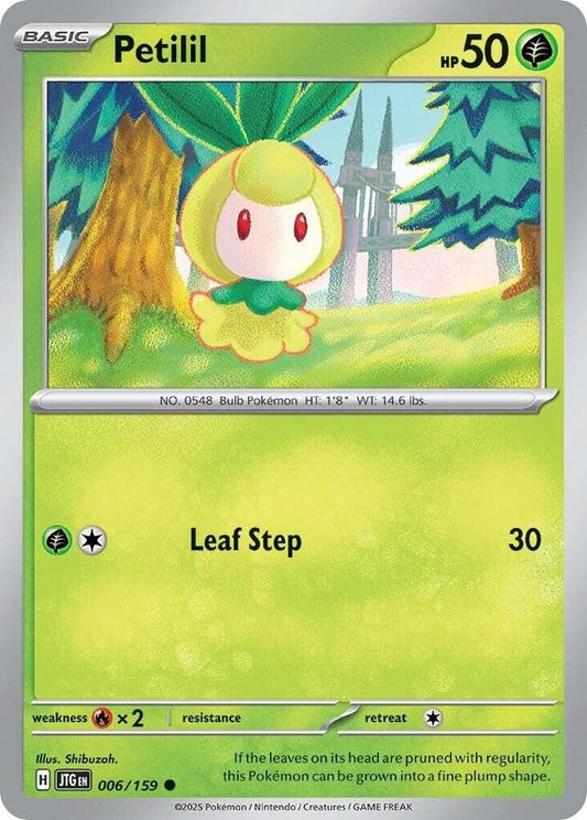 Petilil - Reverse Holo - Common - 006/159