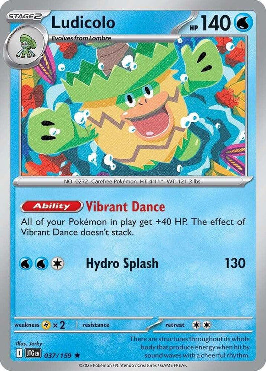 Ludicolo - Holofoil - Rare - 037/159