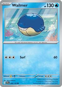 Wailmer - Reverse Holofoil - 040/159