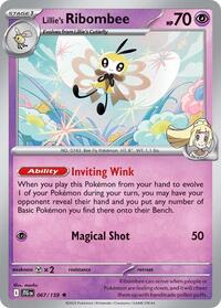 Lillie's Ribombee (Holo) - 067/156