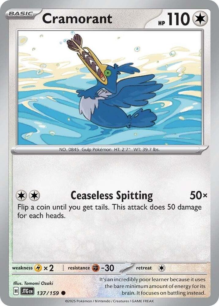 Cramorant - Reverse Foil - Common - 137/159