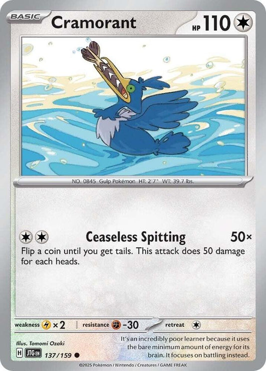 Cramorant - Reverse Foil - Common - 137/159