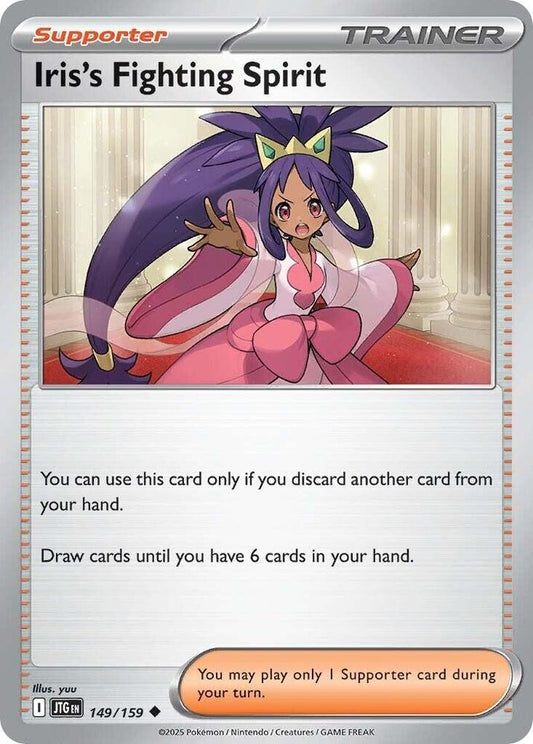 Iri's Fighting Spirit - Reverse Foil - Uncommon - 149/159