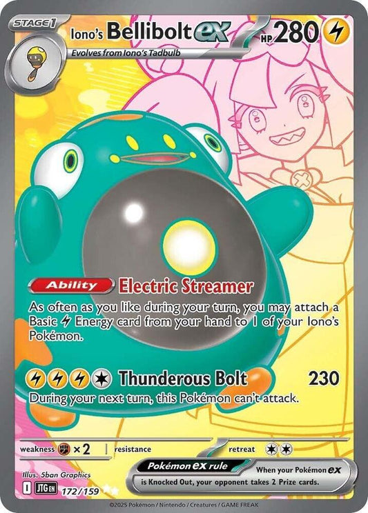 Iono's Bellibolt ex - Holofoil - 172/159
