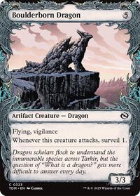 Boulderborn Dragon (Showcase) - Foil - 0323