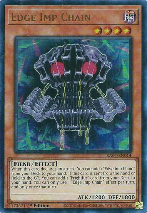 Edge Imp Chain - Ultra Rare - 1st Edition - RA04-EN014