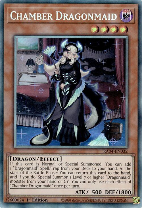 Chamber Dragonmaid - Prismatic Collectors Rare - RA04-EN032