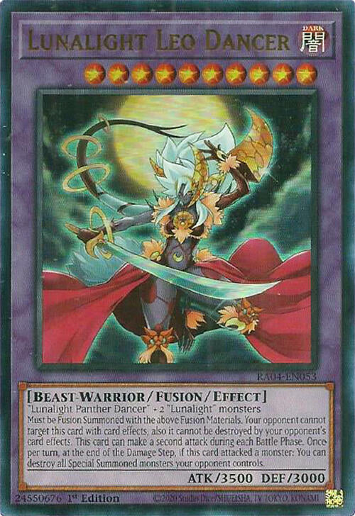 Lunalight Leo Dancer - Ultra Rare - RA04-EN053