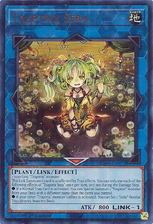 Traptrix Sera - Ultra Rare - 1st Edition - RA04-EN075