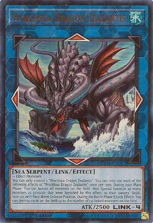 Worldsea Dragon Zealantis - RA04-EN-082