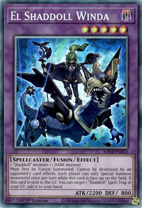 El Shaddol Winda - Prismatic Collectors Rare - 1st Edition - RA04-EN052