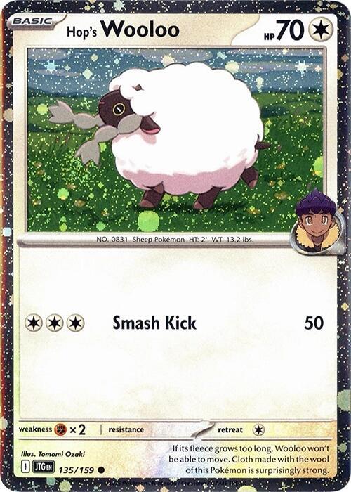 Hop's Wooloo - Cosmos Holo - 135/159