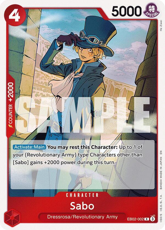 Sabo - Rare - Foil  - EB02-002