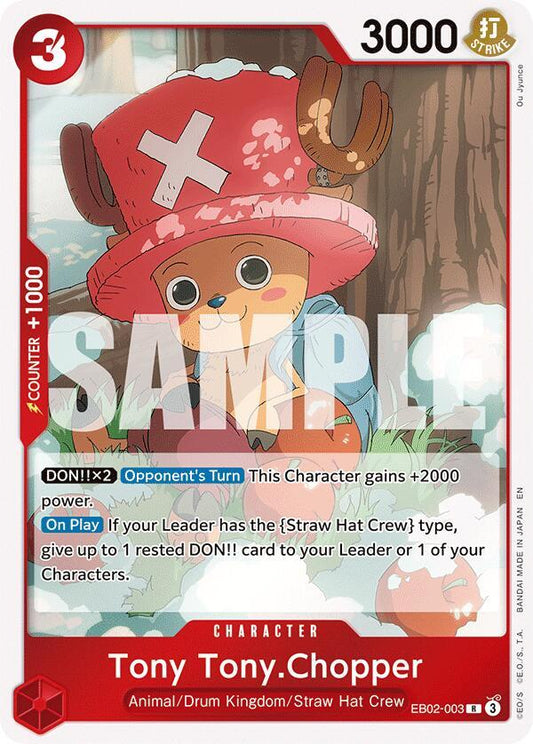 Tony Tony.Chopper - Rare - Foil  - EB02-003