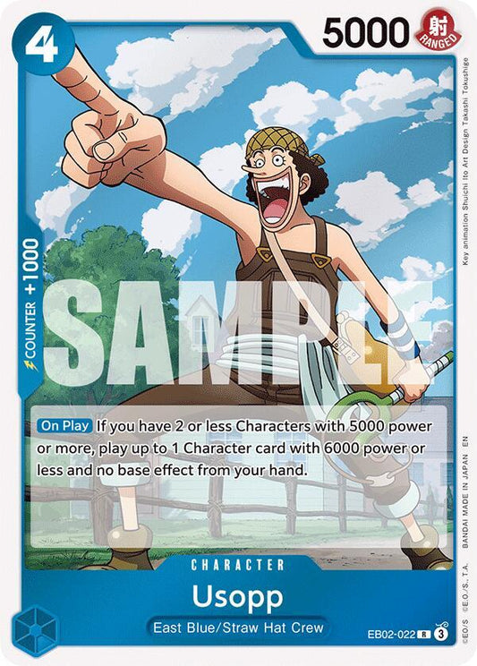 Usopp - Rare - Foil  - EB02-022