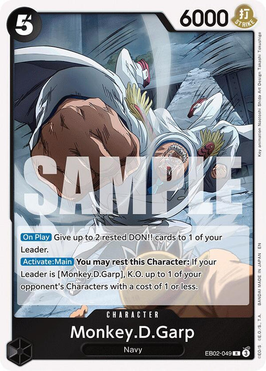Monkey.D.Garp - Rare - Foil - EB02-049