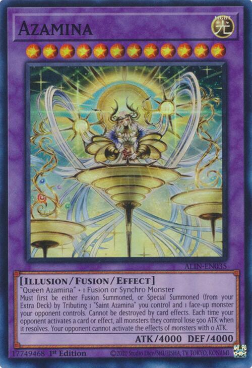 Azamina - Super Rare - 1st Edition - ALIN-EN035