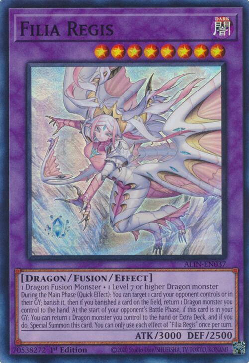 Filia Regis - Super Rare - 1st Edition - ALIN-EN037