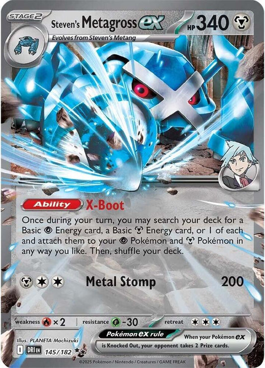 Steven's Metagross ex - SV10: Destined Rivals