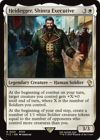 Heidegger, Shinra Executive - Non-Foil - 0021