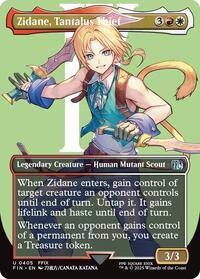Zidane, Tantalus Thief (Borderless) - Non-Foil - 0405