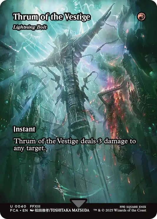 Thrum of the Vestige - Lightning Bolt (Showcase) - 40
