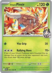 Ethan's Pinsir (Reverse Holo) - 001/182