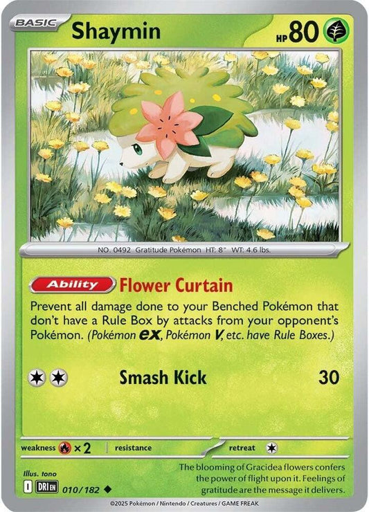 Shaymin - Reverse Foil - 010/182